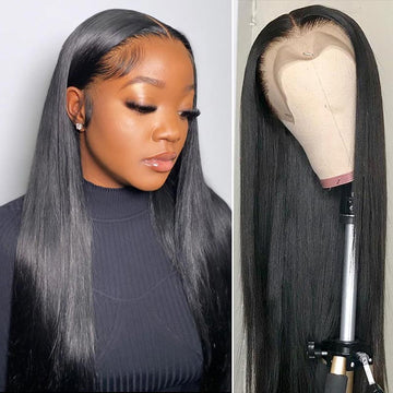 Ali Annabelle 13x6 Straight Hair Lace Front Wig 100% Virgin Human Hair Wigs 2021 Hair Trends